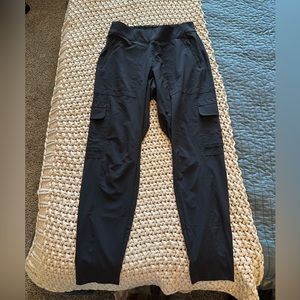 Athleta Black Cargo Jogger